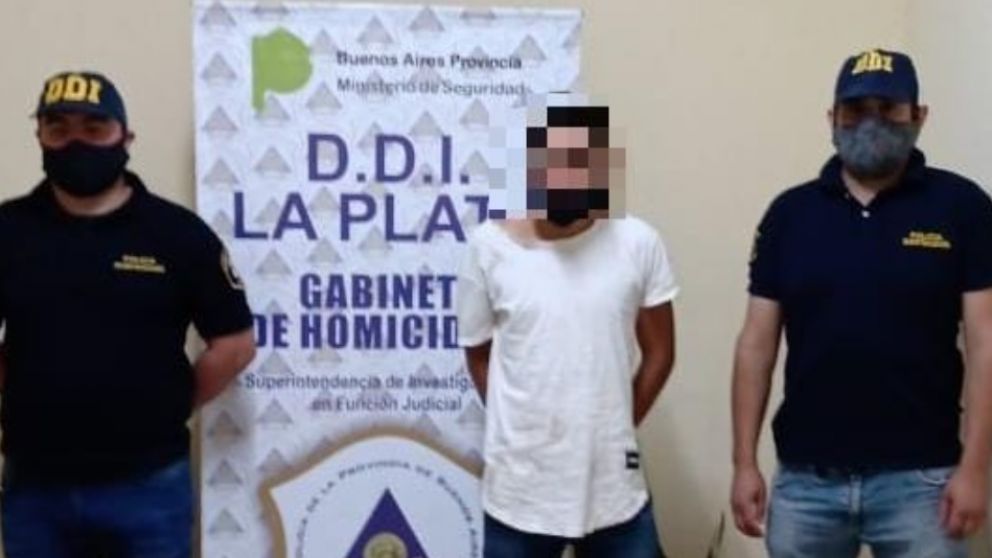 Este es el delincuente que fue apresado por el asesinato de José Luis Báez.