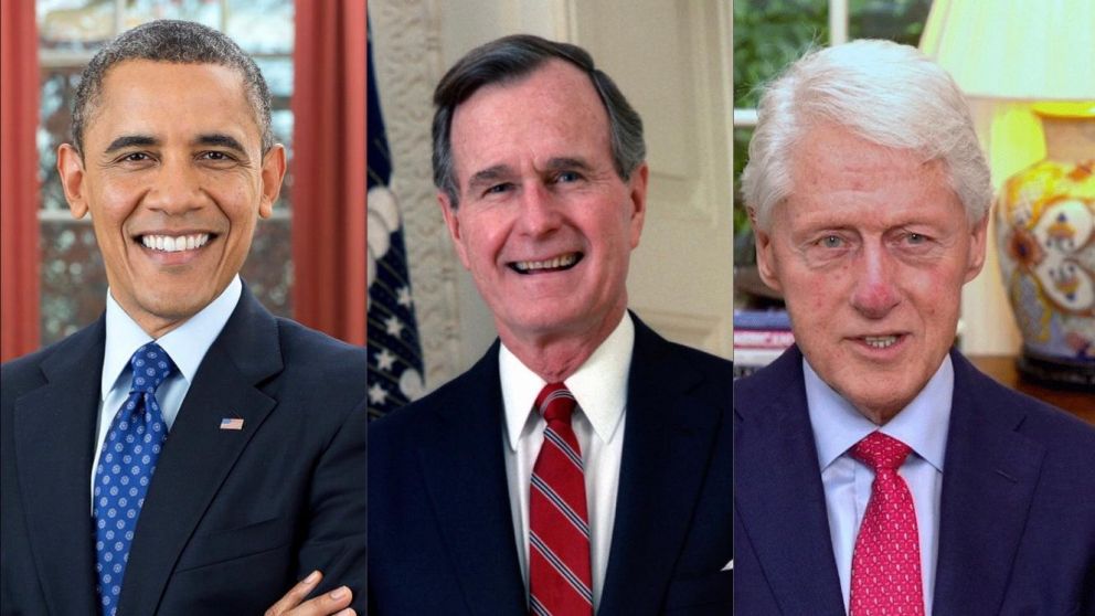 Los exmandatarios Obama, Bush y Clinton afirmaron que se vacunarán contra el coronavirus en televisión.