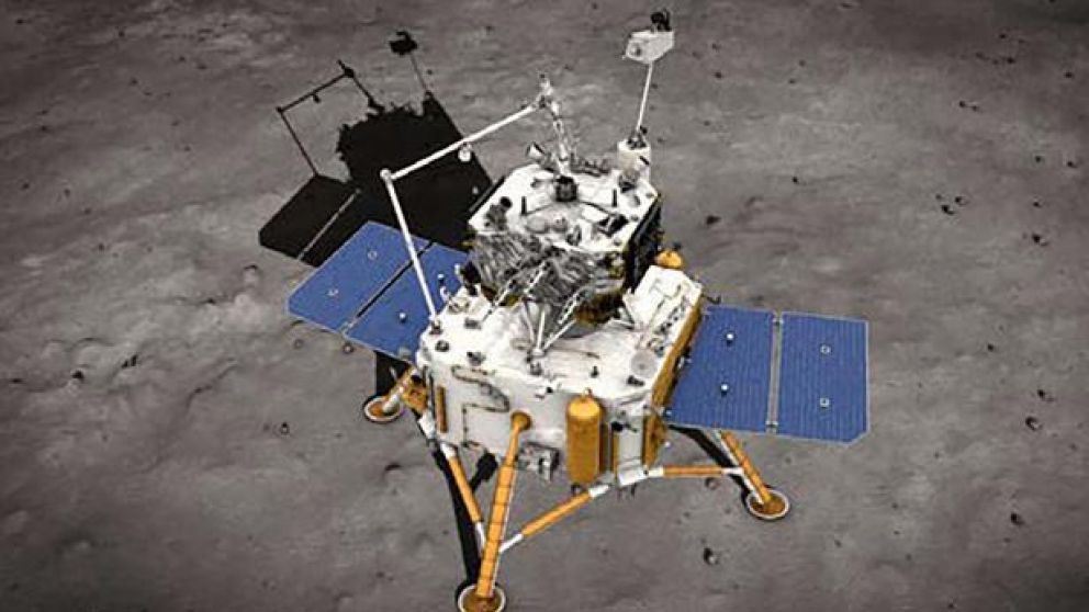 La nave Chang'e 5 buscará recolectar rocas de la superficie lunar para investigar el origen del satélite.