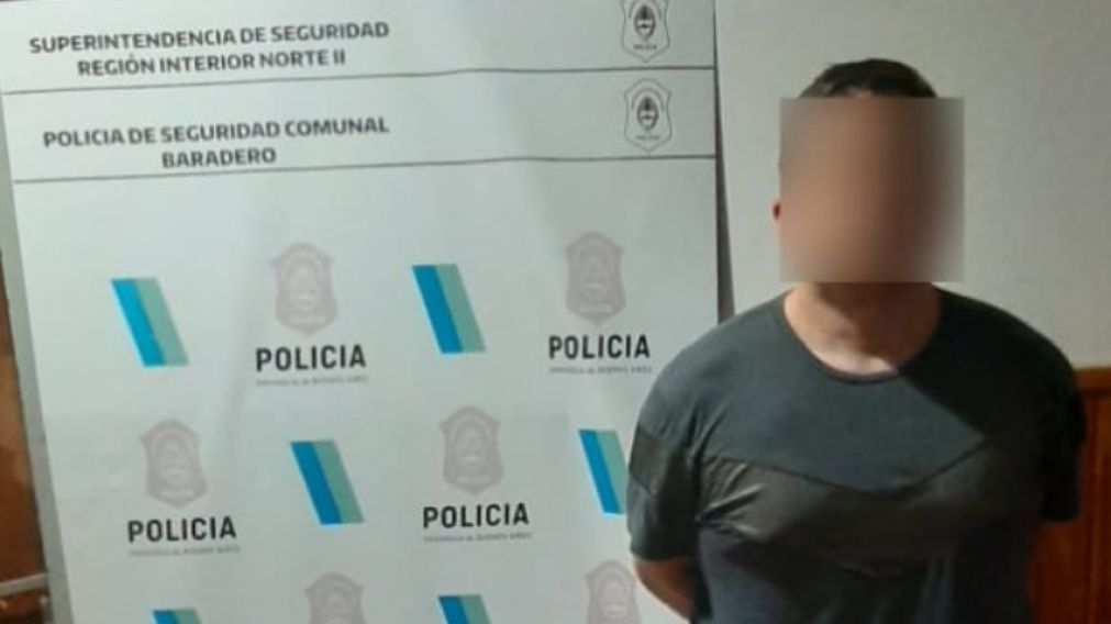 Este es el individuo que fue apresado en Baradero por la muerte de Renata Pano, de 30 a�os.