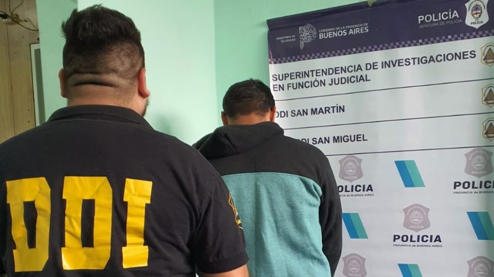 Este es el patotero que fue apresado por matar a Alejandro Fern�ndez.