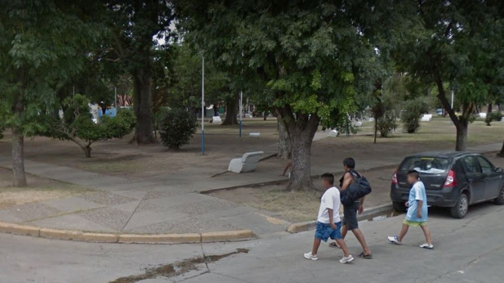Alejandro Maximiliano Fernández, de 31 años, fue degollado en esta plaza, en Los Polvorines.