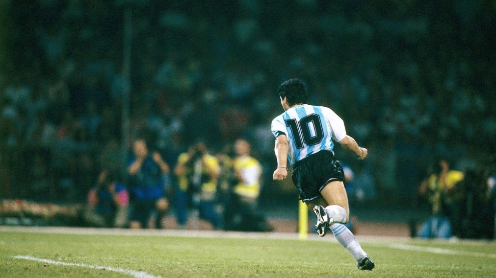 Diego Armando Maradona y el último mundial