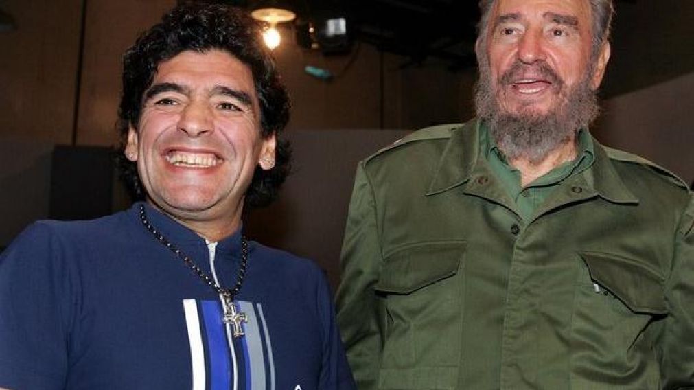 Diego falleci� el mismo d�a que Fidel Castro.
