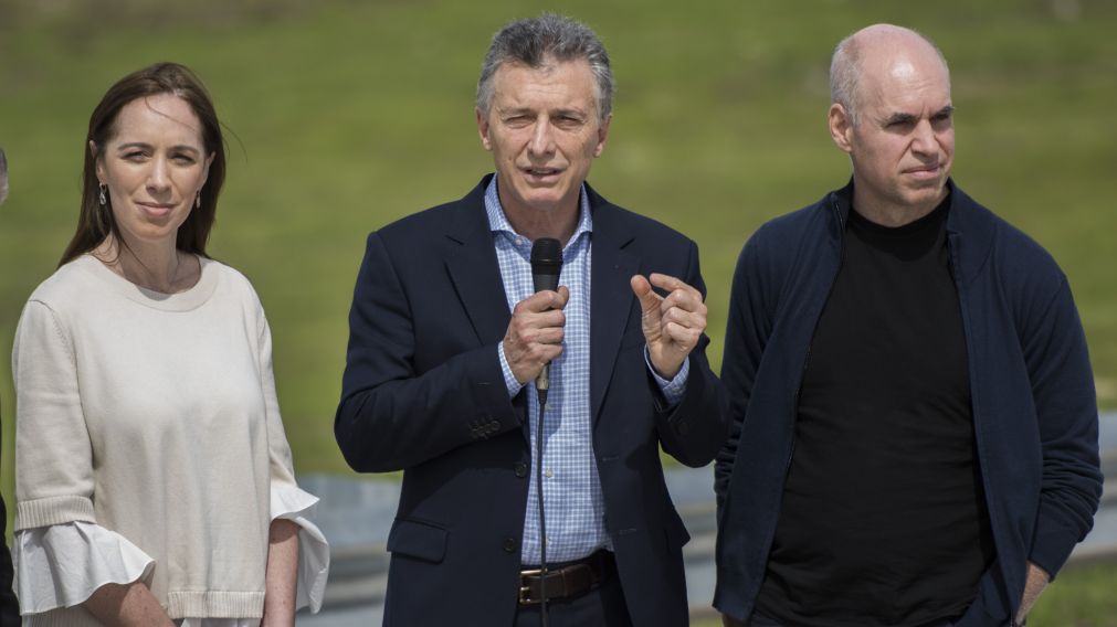 María Eugenia Vidal, Mauricio Macri y Horacio Rodríguez Larreta volverán a verse las caras el próximo lunes (Télam/Archivo).