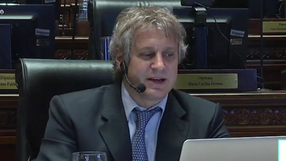 El jefe de gabinete fue a defender el Presupuesto 2021 para la ciudad de Buenos Aires.