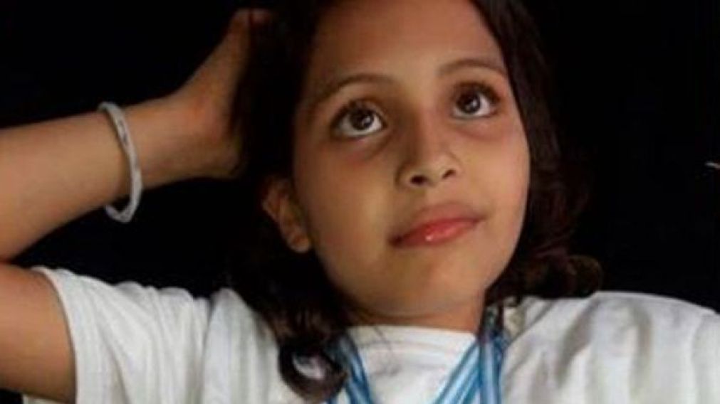 Abigail fue llevada a Buenos Aires para tratar el cáncer de huesos que padece