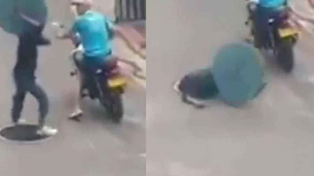 El hurto de alcantarillas sigue siendo un método de los ladrones.