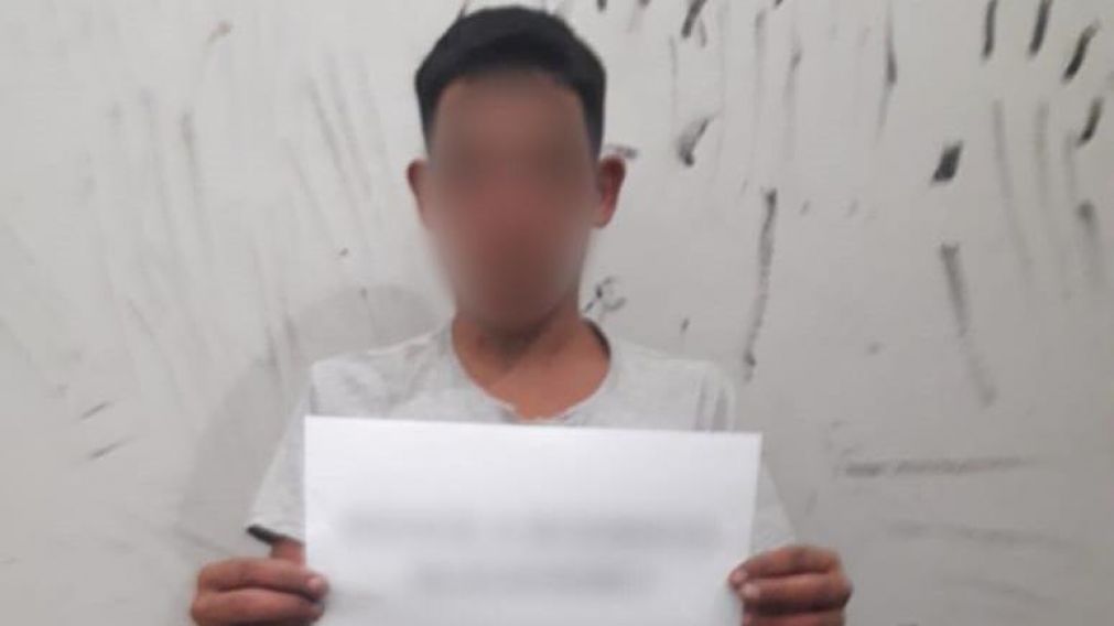 La imagen de uno de los detenidos por el robo al jubilado.