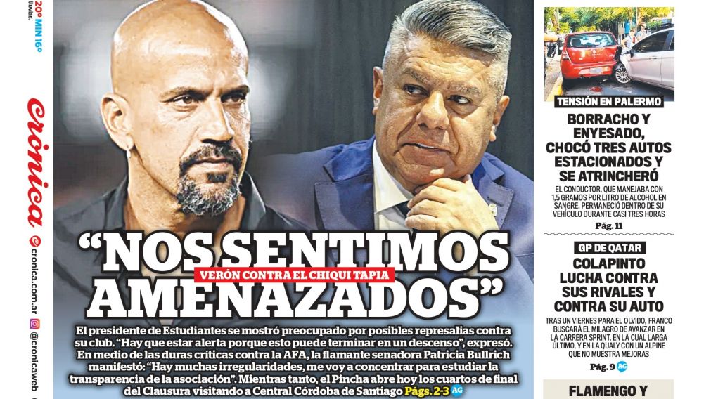 Tapas del s�bado 29 de noviembre de 2025