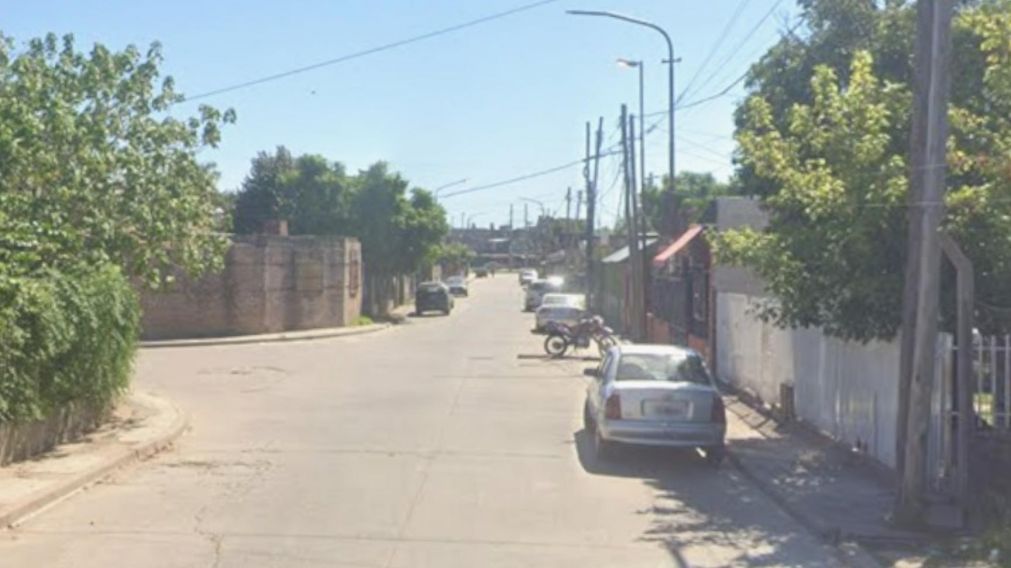 Acá, en este vecindario, se produjo el suceso.