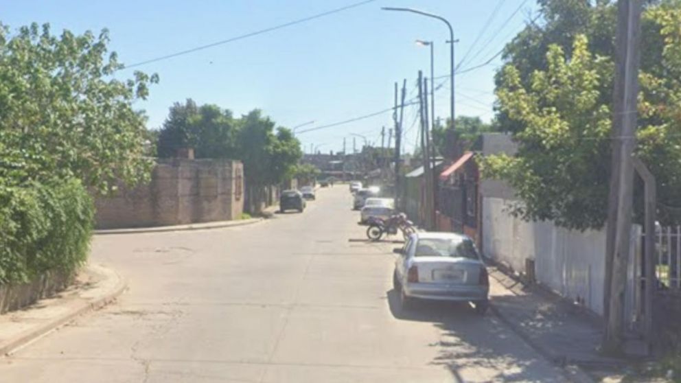 Acá, en este vecindario, se produjo el suceso.