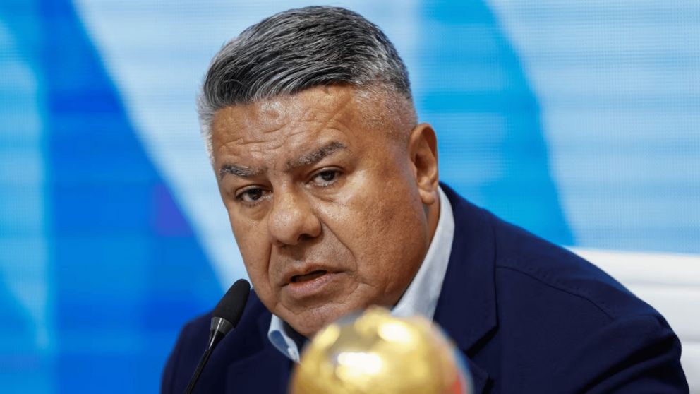 La reacci�n de Chiqui Tapia tras la confirmaci�n de la FIFA del Mundial 2030 con un partido en la Argentina