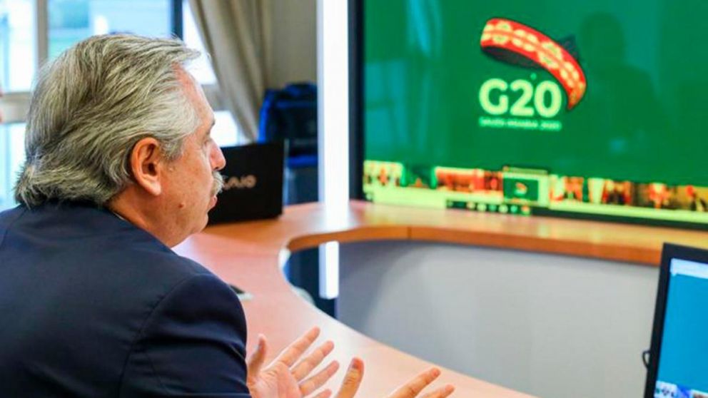 El presidente Alberto Fernández participará este fin de semana de la Cumbre del G20.