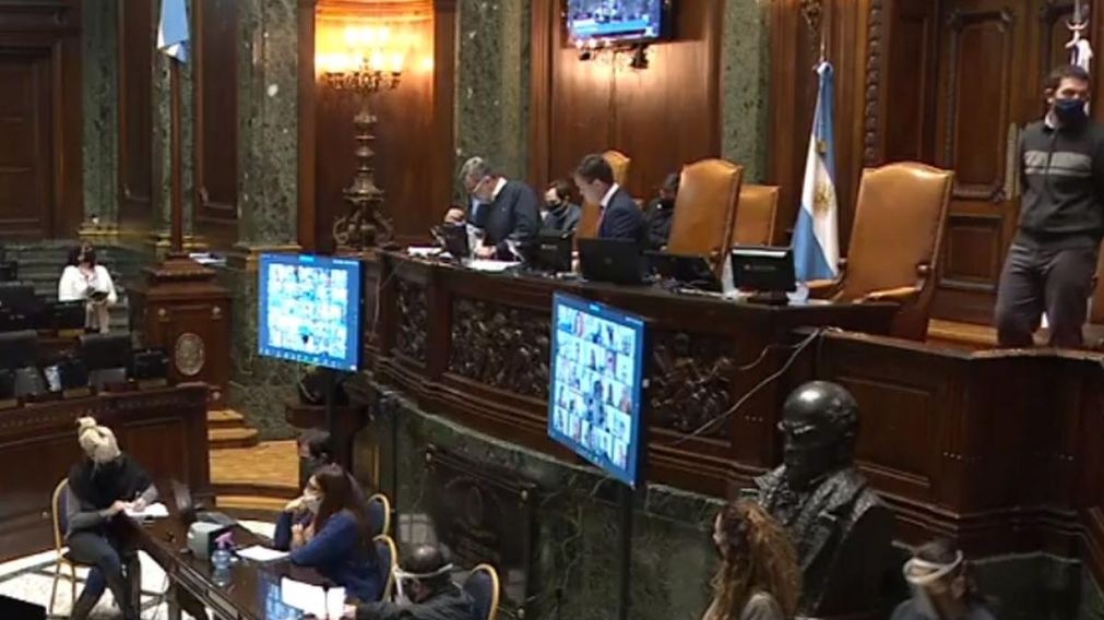 El proyecto sobre el Presupuesto 2021 ingresó este mediodía a la Legislatura porteña (Archivo).