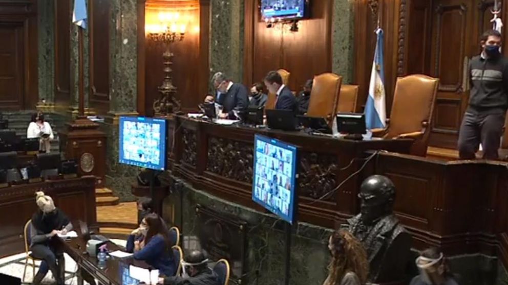 El proyecto sobre el Presupuesto 2021 ingresó este mediodía a la Legislatura porteña (Archivo).