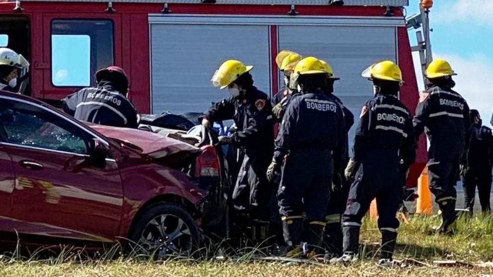 Los dos decesos se produjeron en el acto.