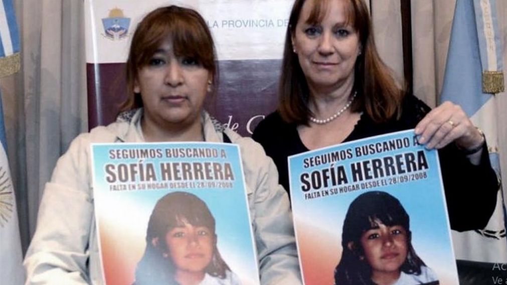 María Delgado, madre de Sofía, no abandona la lucha (Télam).