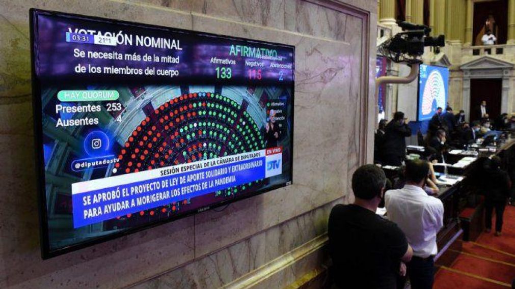 Sigue la polémica entre los funcionarios (Prensa Diputados).