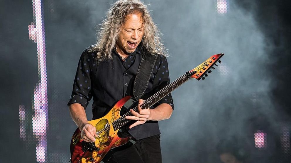 Kirk Hammet, una pieza clave de Metallica.