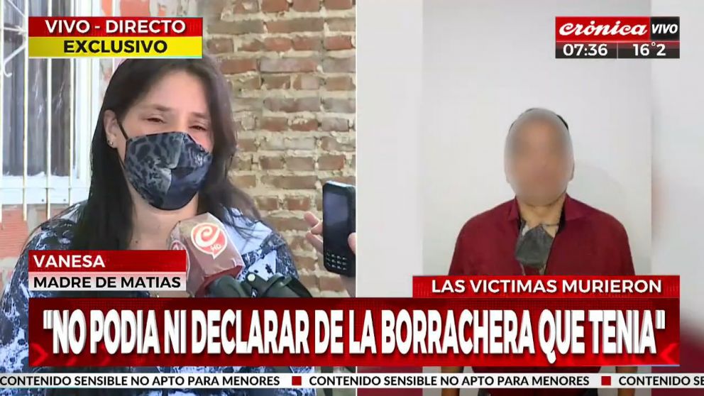 El test arrojó que el efectivo tenía 0,78 gramos de alcohol por litro de sangre.
