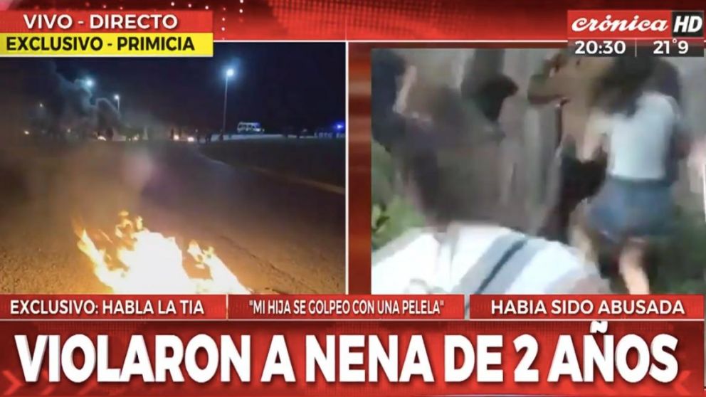 Los vecinos de Mar de Ajó están furiosos con la mamá de la menor que encubrió la violación. (Captura video)