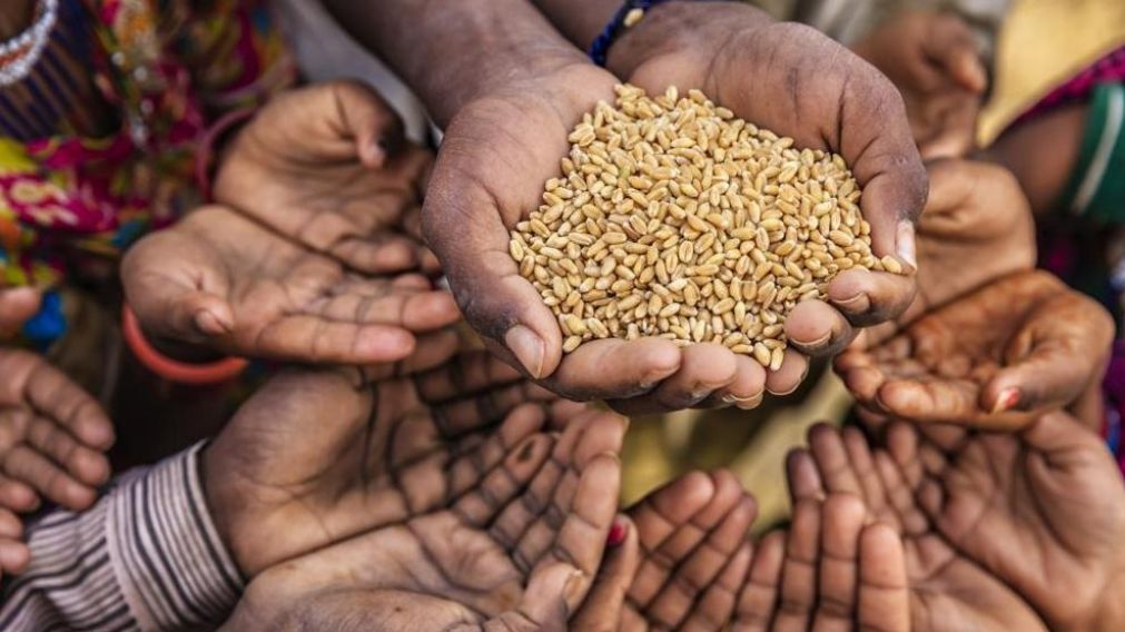 La pobreza hace estragos en África.