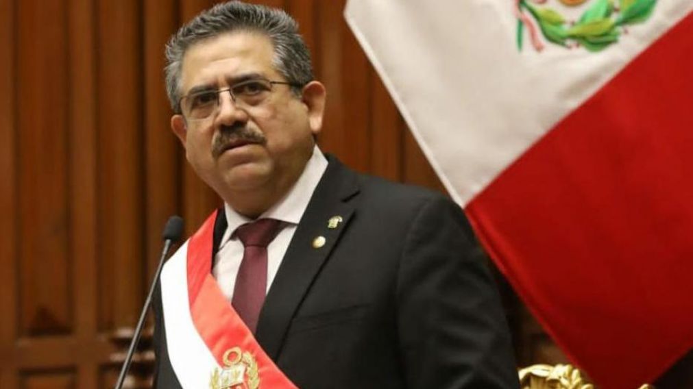 Manuel Merino es el nuevo presidente de Perú.