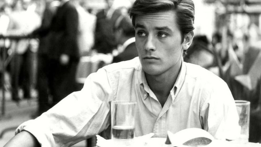 Alain Delon, un ícono de Francia.