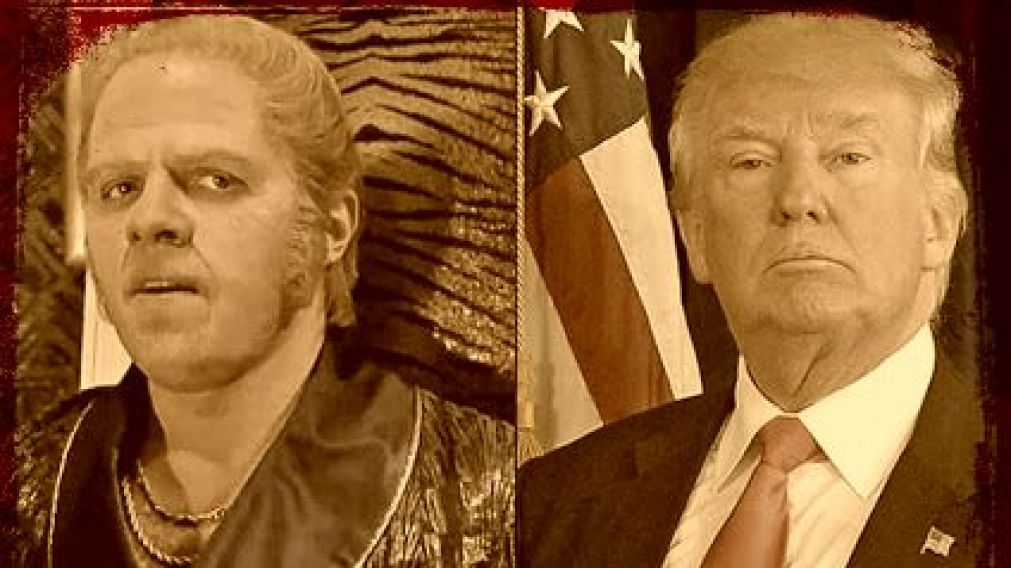 Biff Tanner y Donald Trump, un cruce entre ficción y realidad a la medida de Volver al Futuro.