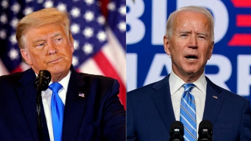 Donald Trump y Joe Biden, la elección presidencial a la vuelta de la esquina.