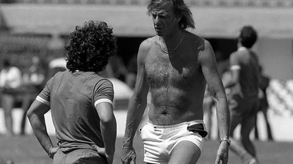 C�sar Menotti, uno de los s�mbolos del f�tbol argentino.