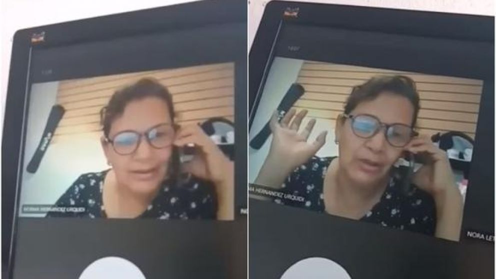 Le dice burros a sus alumnos en plena clase virtual (Captura de video)