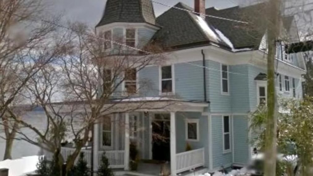 La "casa embrujada" es una mansión que está ubicada en Nyack, Nueva York.