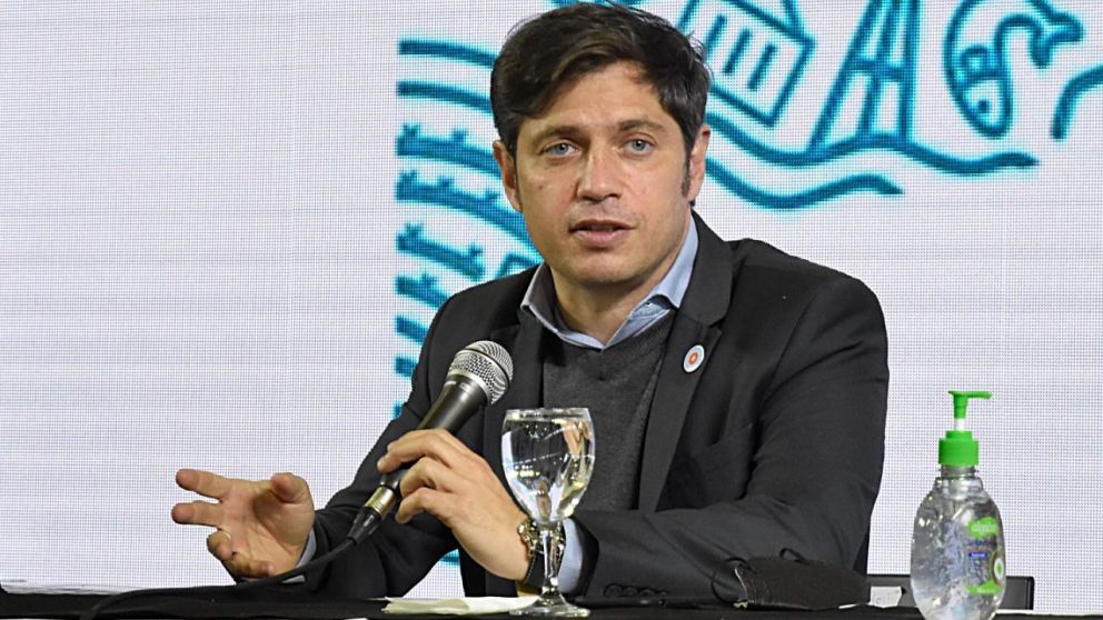 El gobernador bonaerense, Axel Kicillof, se refirió al desalojo del predio de la localidad de Guernica (Télam).