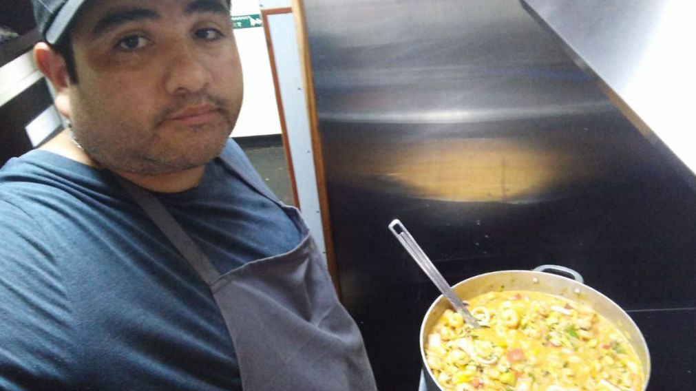 Hace dos meses que el cocinero está prácticamente incomunicado (Gentileza La Opinión Austral)