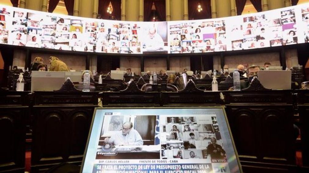 Se debate el Presupuesto 2021 en la Cámara de Diputados.