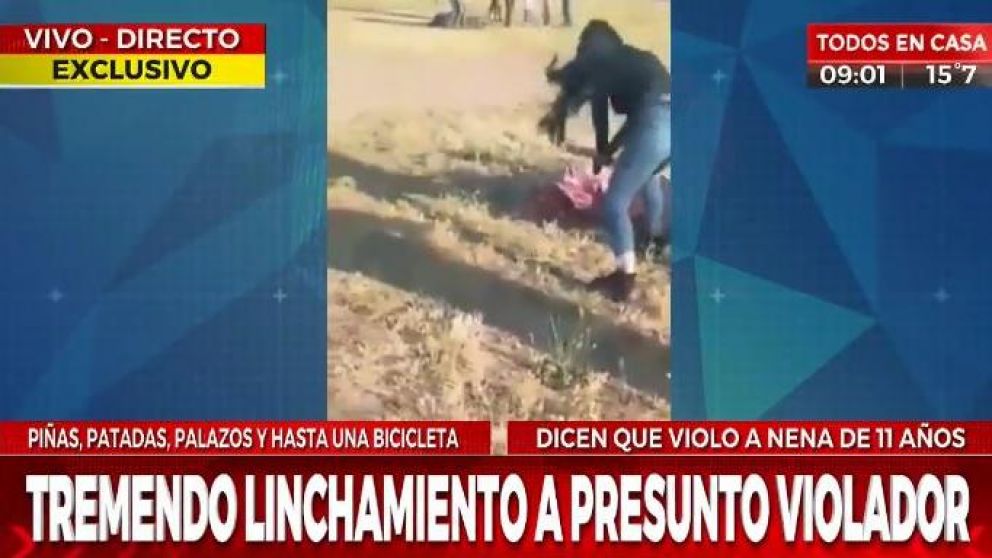 Las pericias confirmaron la violación a la nena de 11 años (Captura de TV).