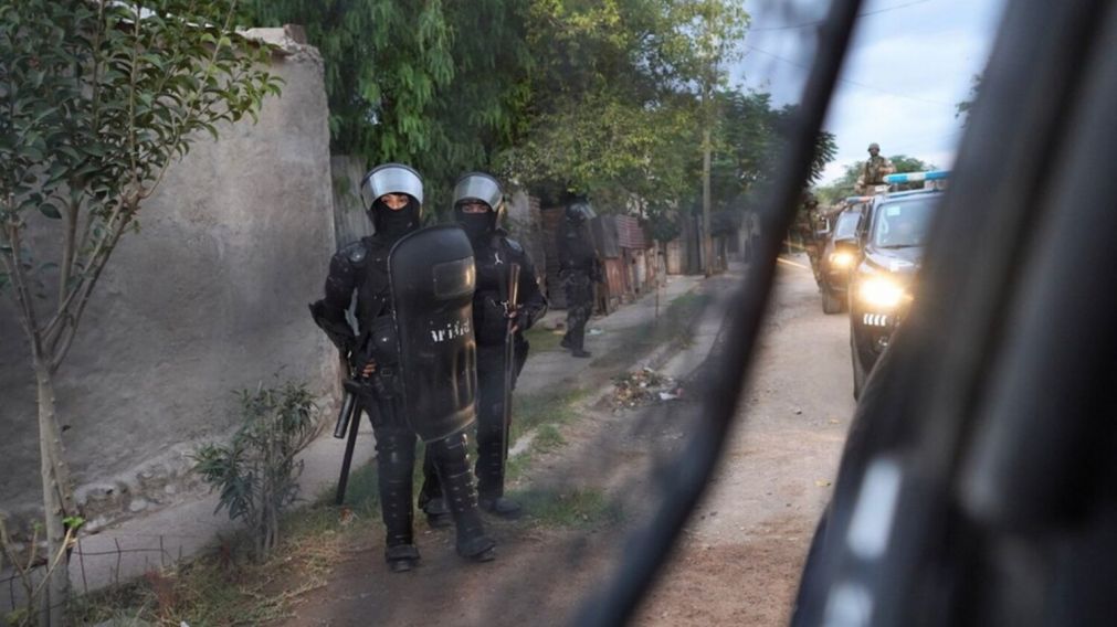 Operativo de fuerzas conjuntas de la nación y la provincia. Imagen ilustrativa