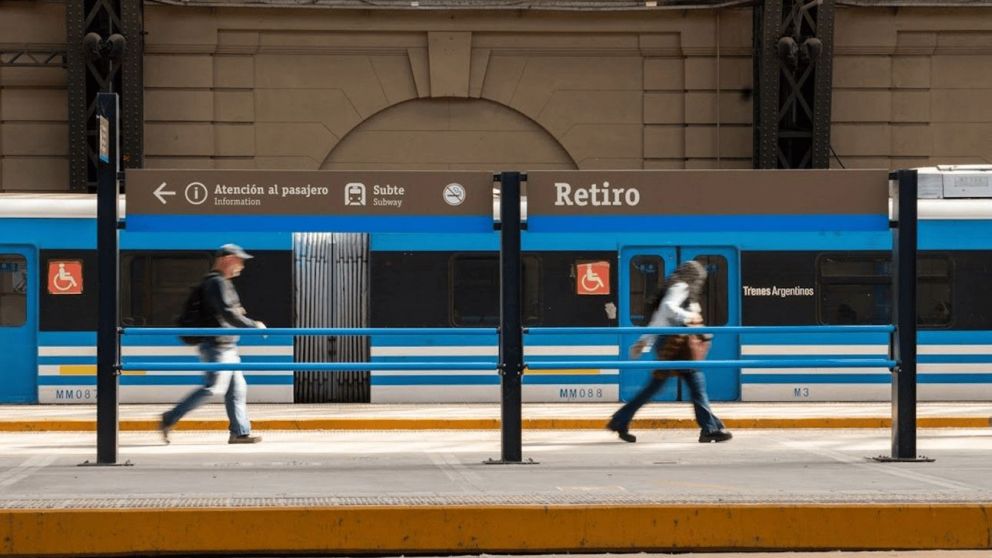 Trenes Argentinos anunció cambios en el servicio del Tren Mitre durante el fin de semana por obras.