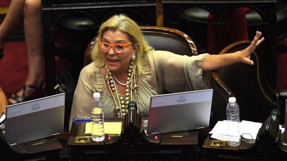 Elisa Carrió volvió a cuestionar a todos (Archivo).