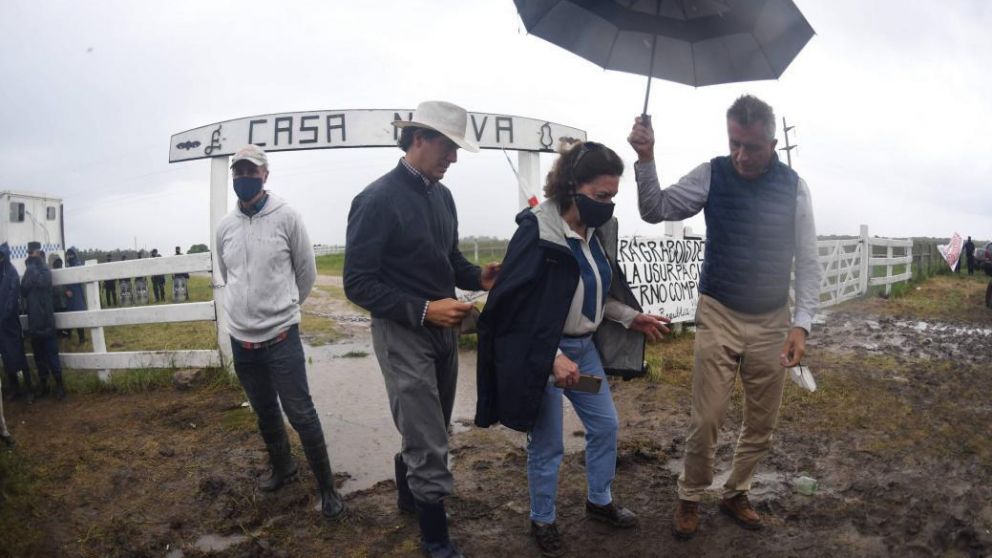Leonor Etchvehere: no es "un conflicto familiar", sino "una simple usurpación".