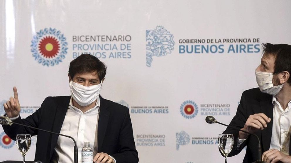 El gobernador bonaerense, Axel Kicillof destacó que el AMBA lleva siete semanas de caída en contagios de coronavirus.