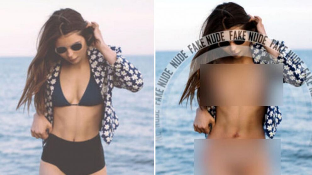 As� son utilizadas las im�genes para convertirlas en falsos desnudos de mujeres.