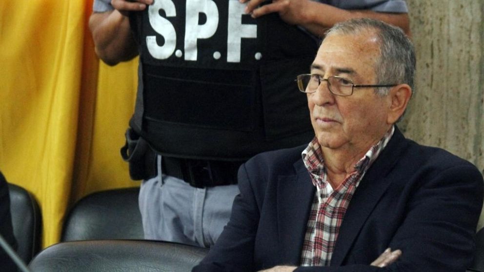 Segundo Héctor Carabajal Montaña durante su sentencia.
