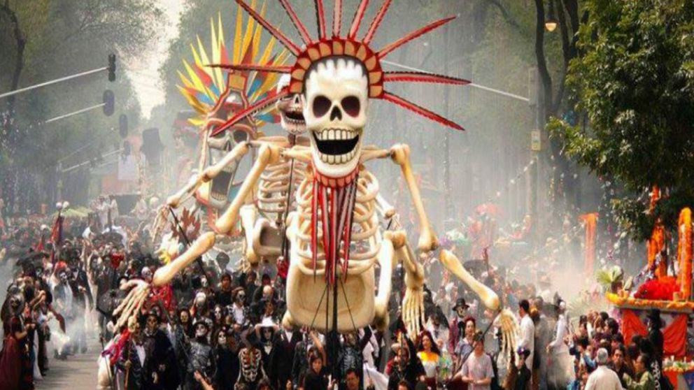 El Día de Muertos es una celebración mexicana de origen prehispánico.