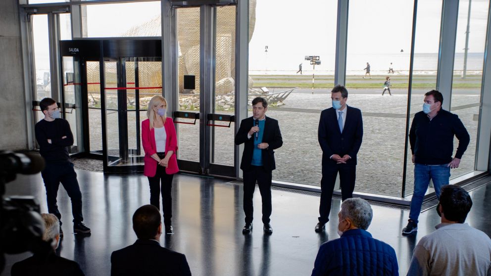 Axel Kicillof habló sobre los protocolos para la temporada de verano 2021 en Buenos Aires (Gentileza @Kicillofok/Twitter).