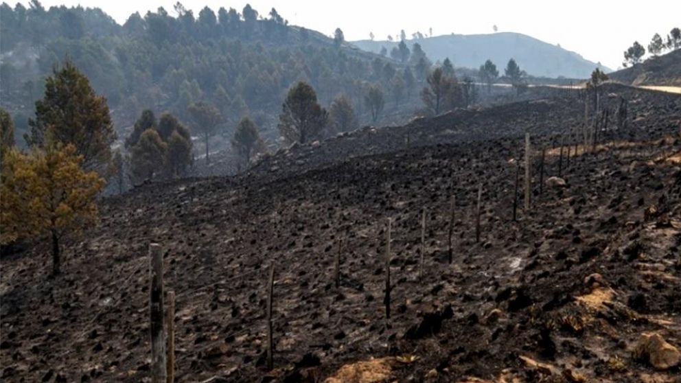 Para este martes está previsto que siga lloviendo en las sierras de Córdoba (Télam).