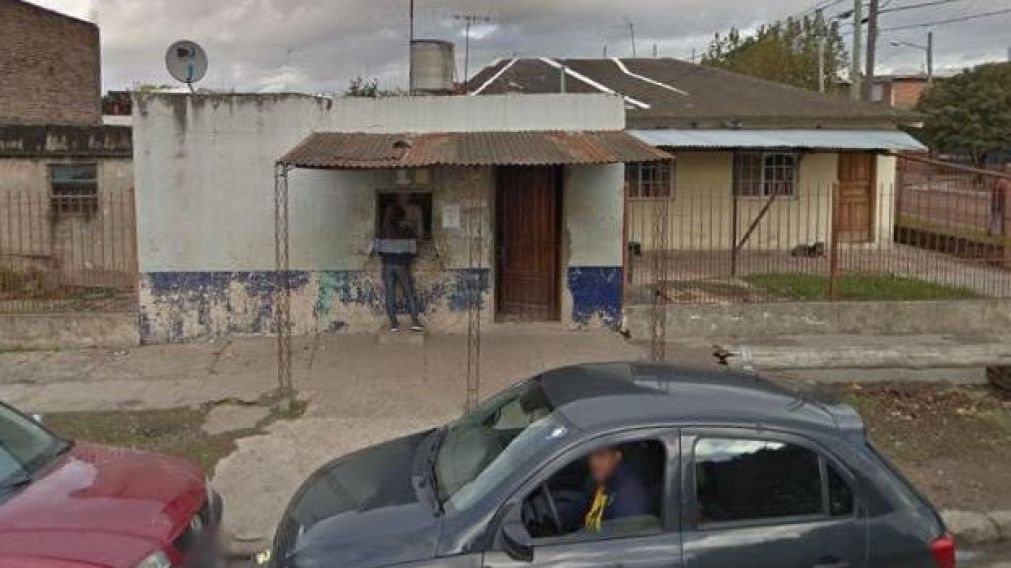 En este kiosco ocurrió la balacera.