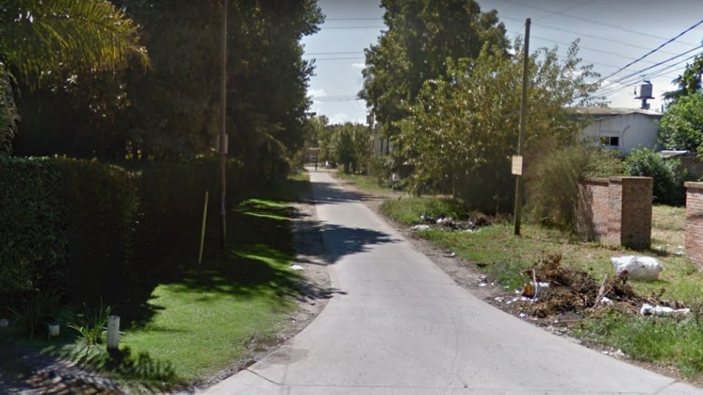 El cadáver desnudo y masacrado a golpes y cuchilladas de Sandra Soledad García apareció en este vecindario.